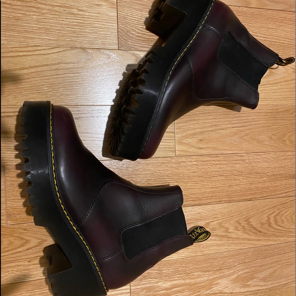 Heeled Slip On Dr Martens